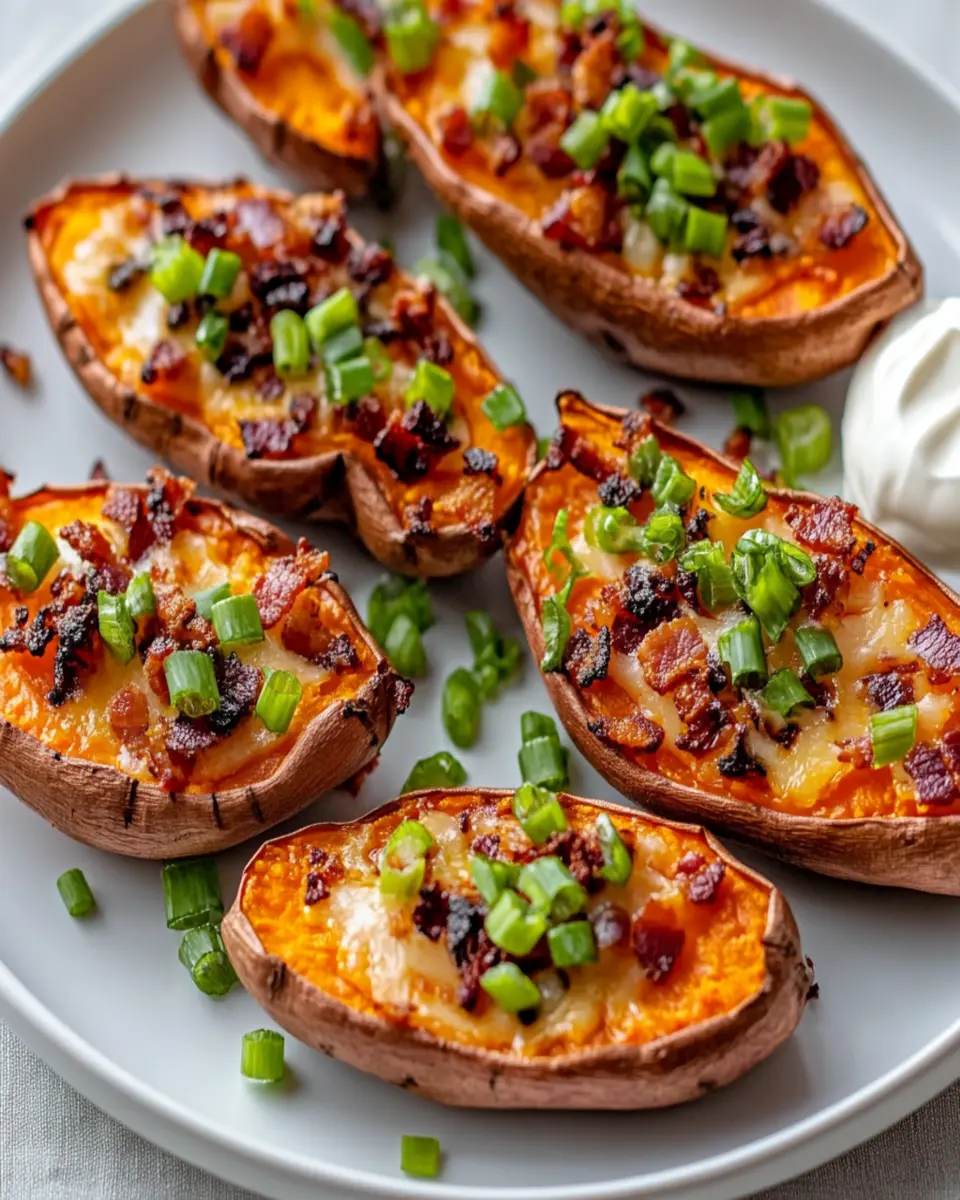 Loaded Sweet Potato Skins First Image First Image