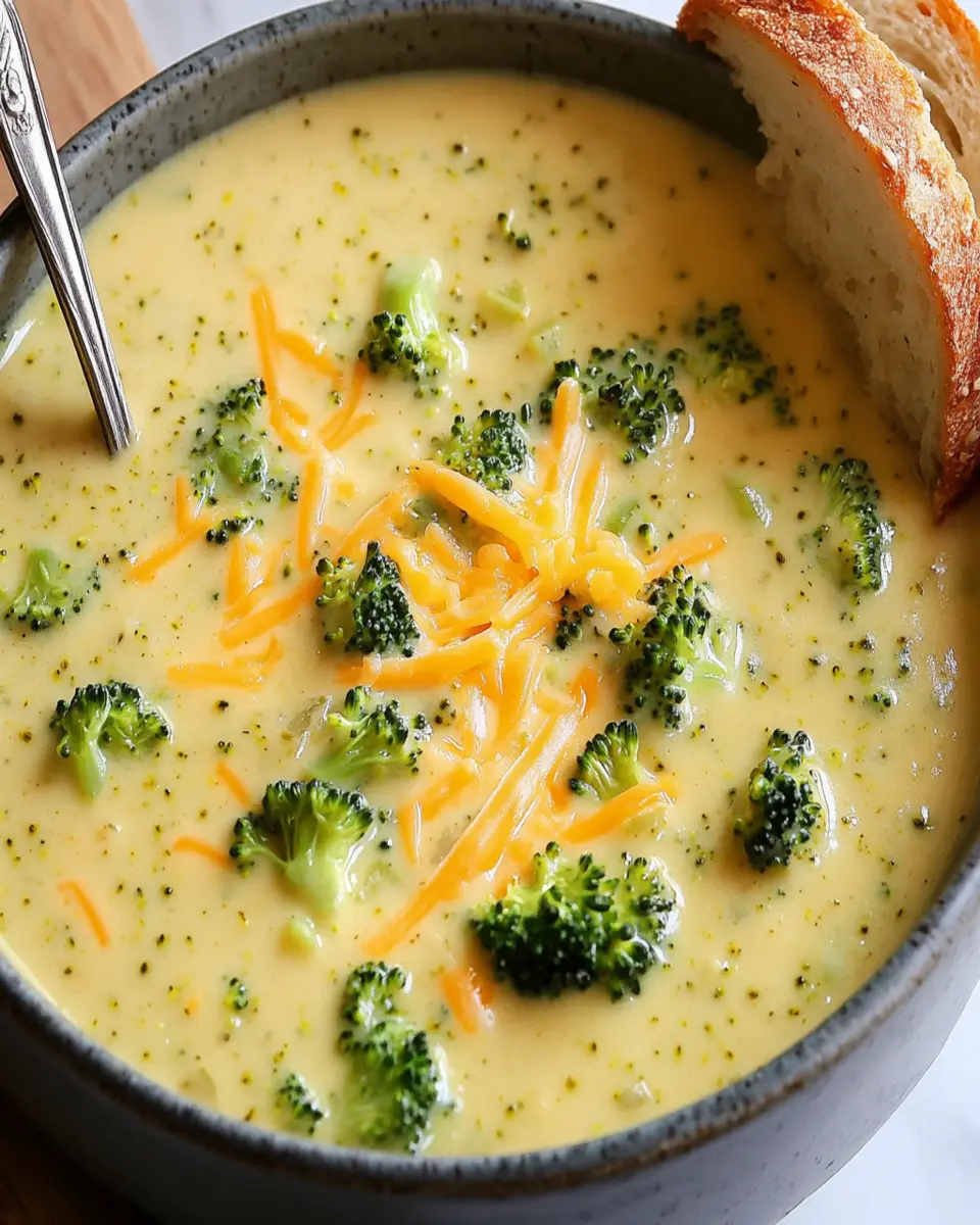 Broccoli Cheddar Soup First Image First Image