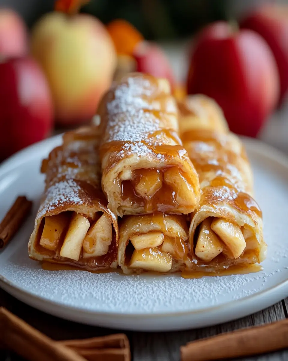 Apple Pie Pancake Rolls First Image First Image