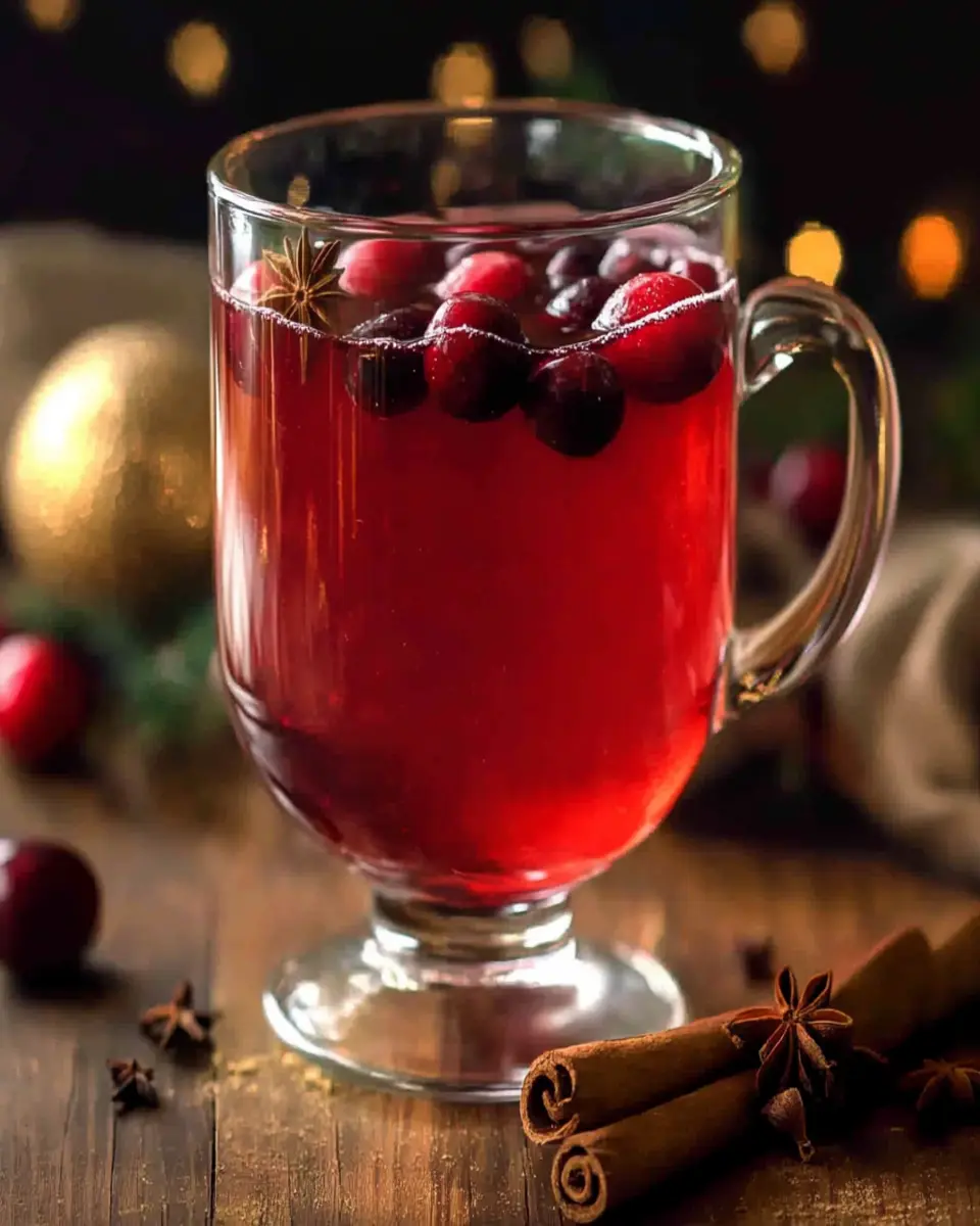 Hot Spiced Cranberry Punch First Image First Image