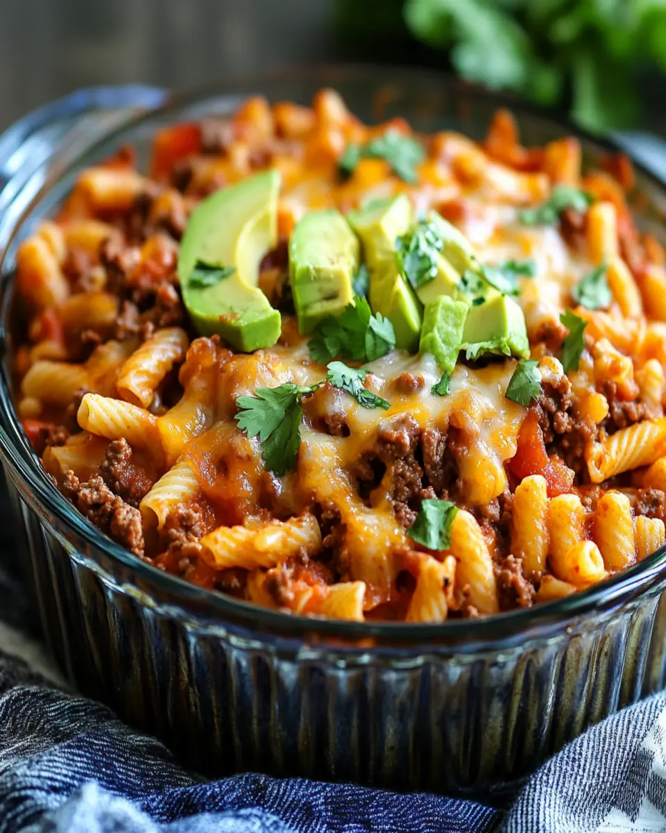Taco Pasta Casserole First Image First Image