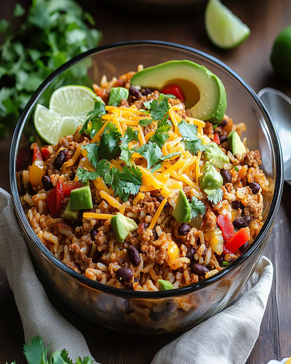Taco Rice Skillet First Image First Image