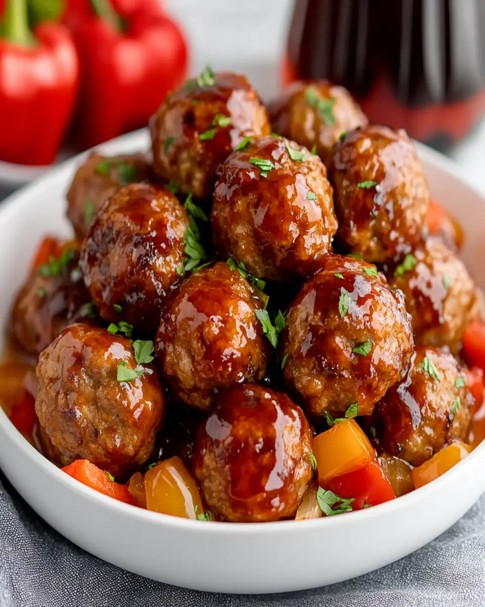 Coca Cola Meatballs First Image First Image