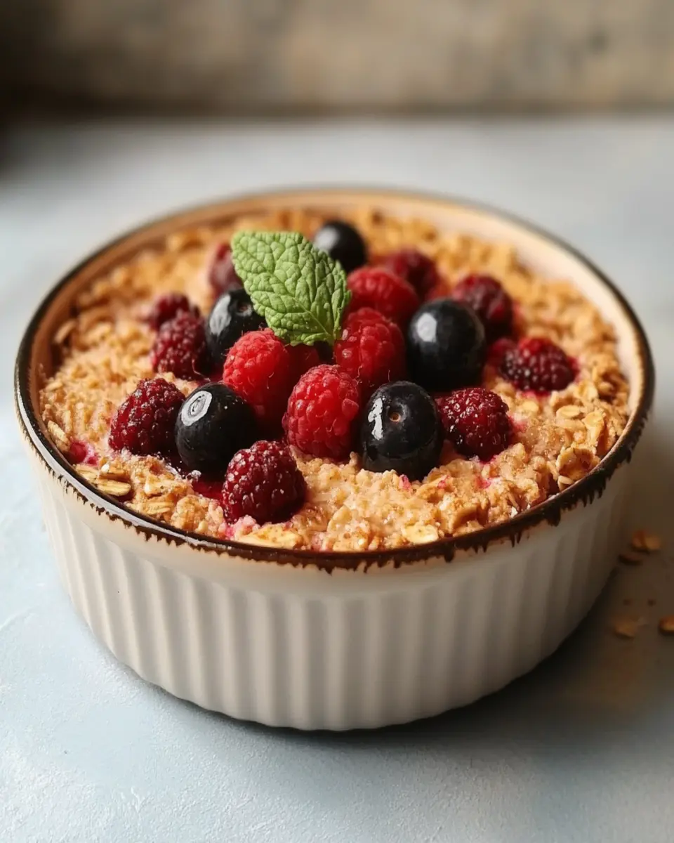 Brown Sugar Baked Oatmeal First Image First Image