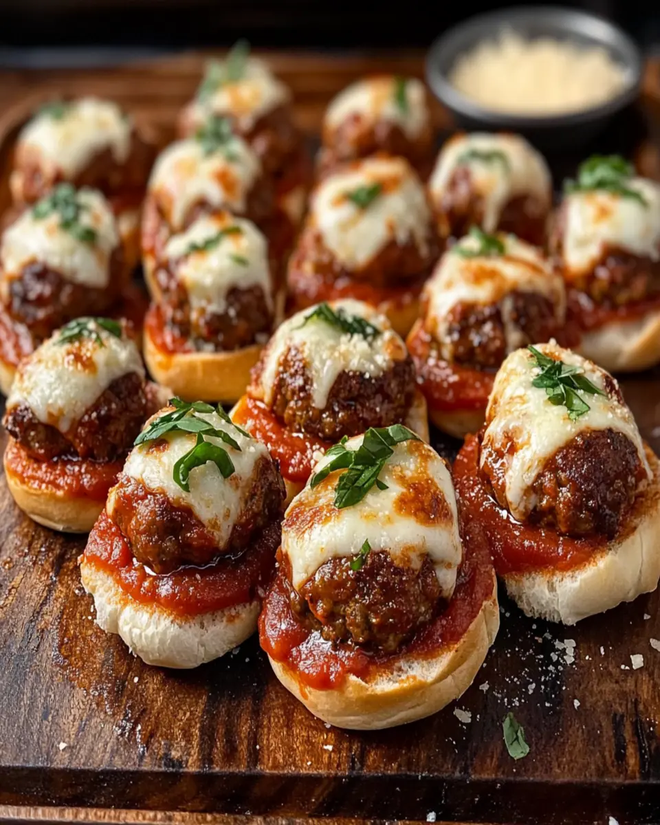 Mini Meatball Sliders First Image First Image
