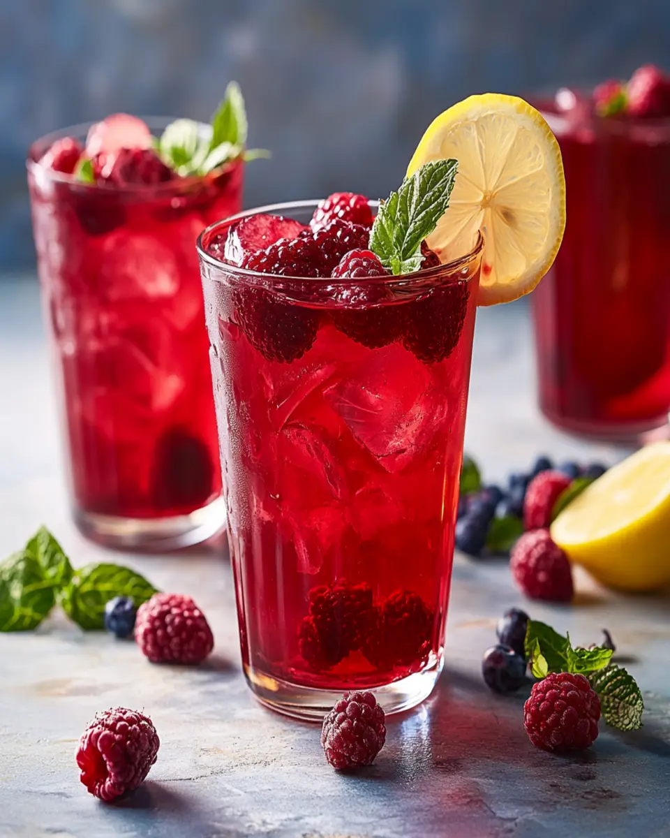 Berry Hibiscus Tea First Image First Image
