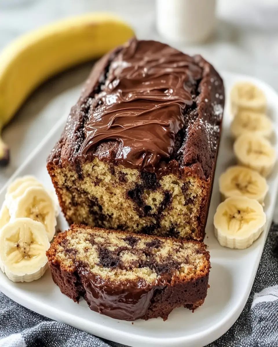 Nutella Banana Bread First Image First Image