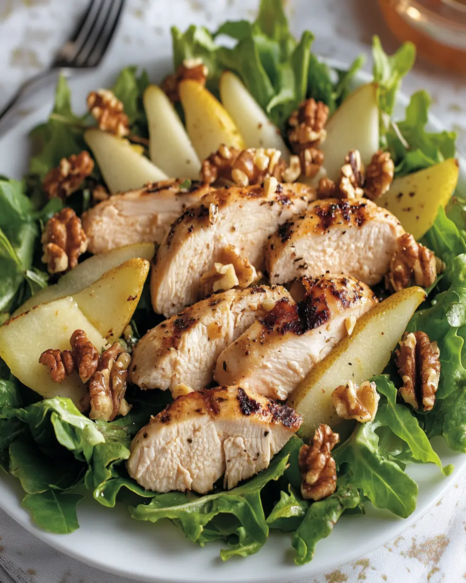 Chicken and Pear Salad First Image First Image