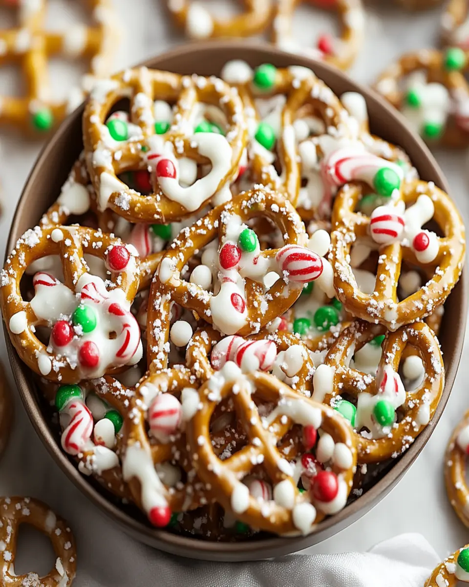 Peppermint Pretzel Crunch Mix First Image First Image