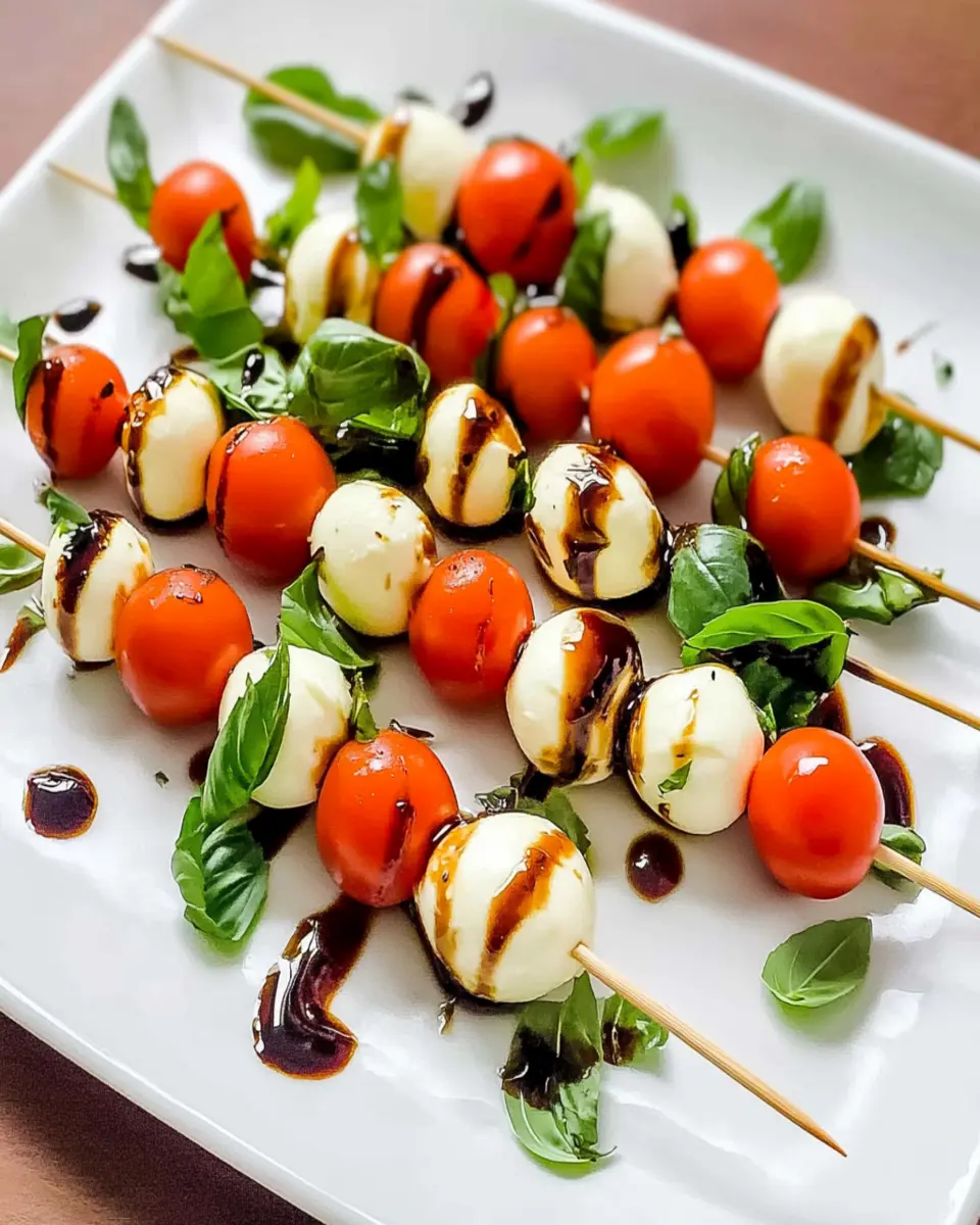 Mini Caprese Skewers First Image First Image