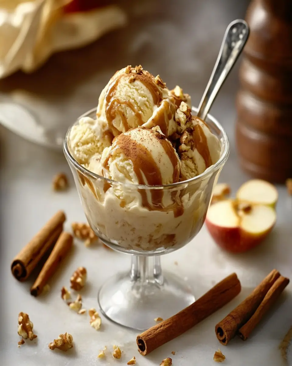 Caramel Apple Butter Ice Cream First Image First Image