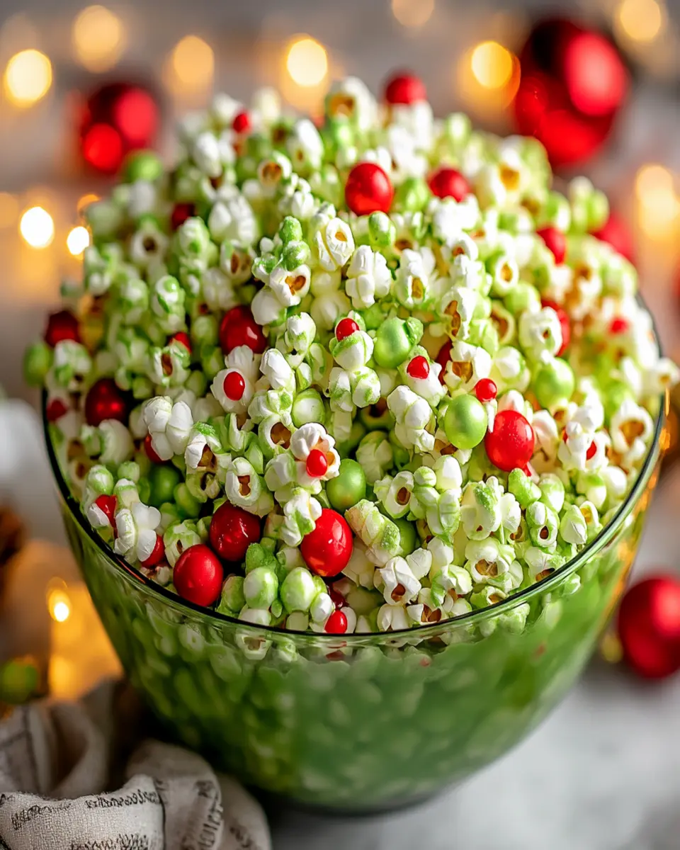 Grinch Popcorn Mix First Image First Image