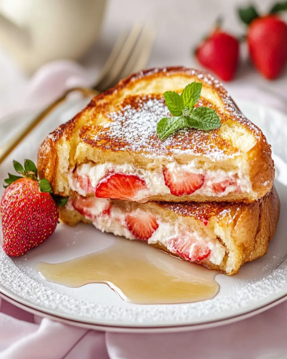 Strawberry Stuffed French Toast First Image First Image