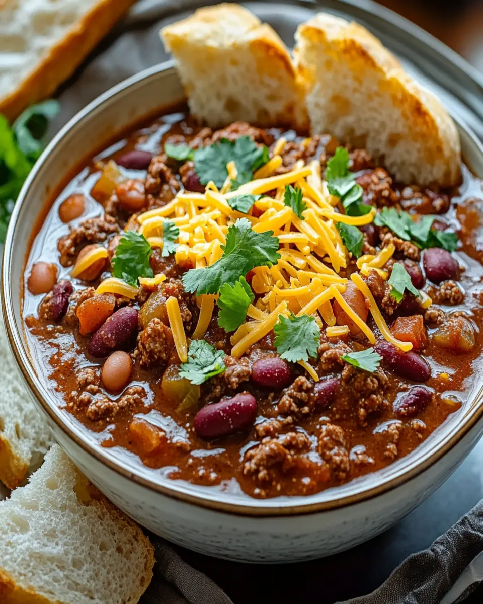 Beef Chili With Beans First Image First Image