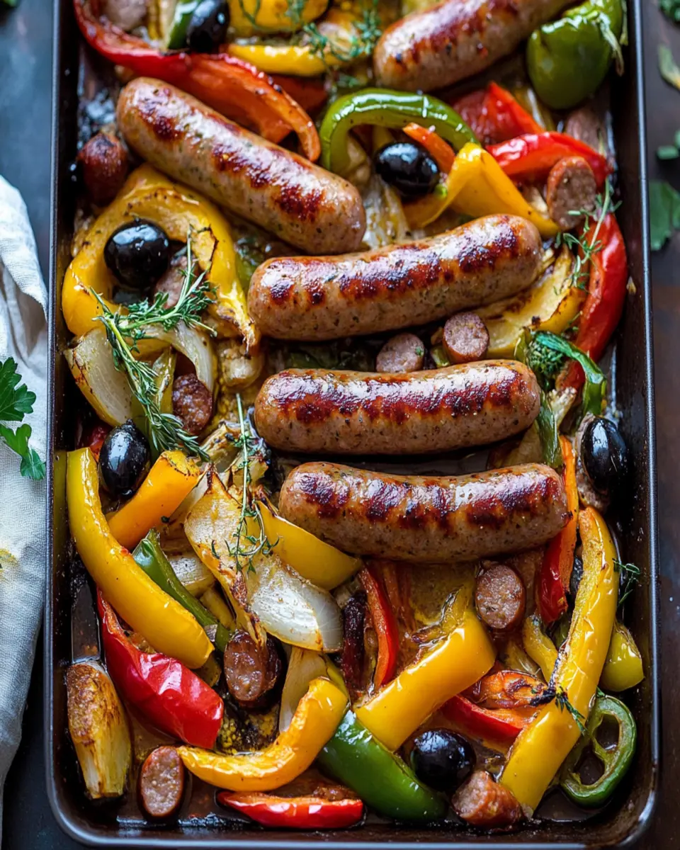One-Pan Italian Sausage and Peppers First Image First Image