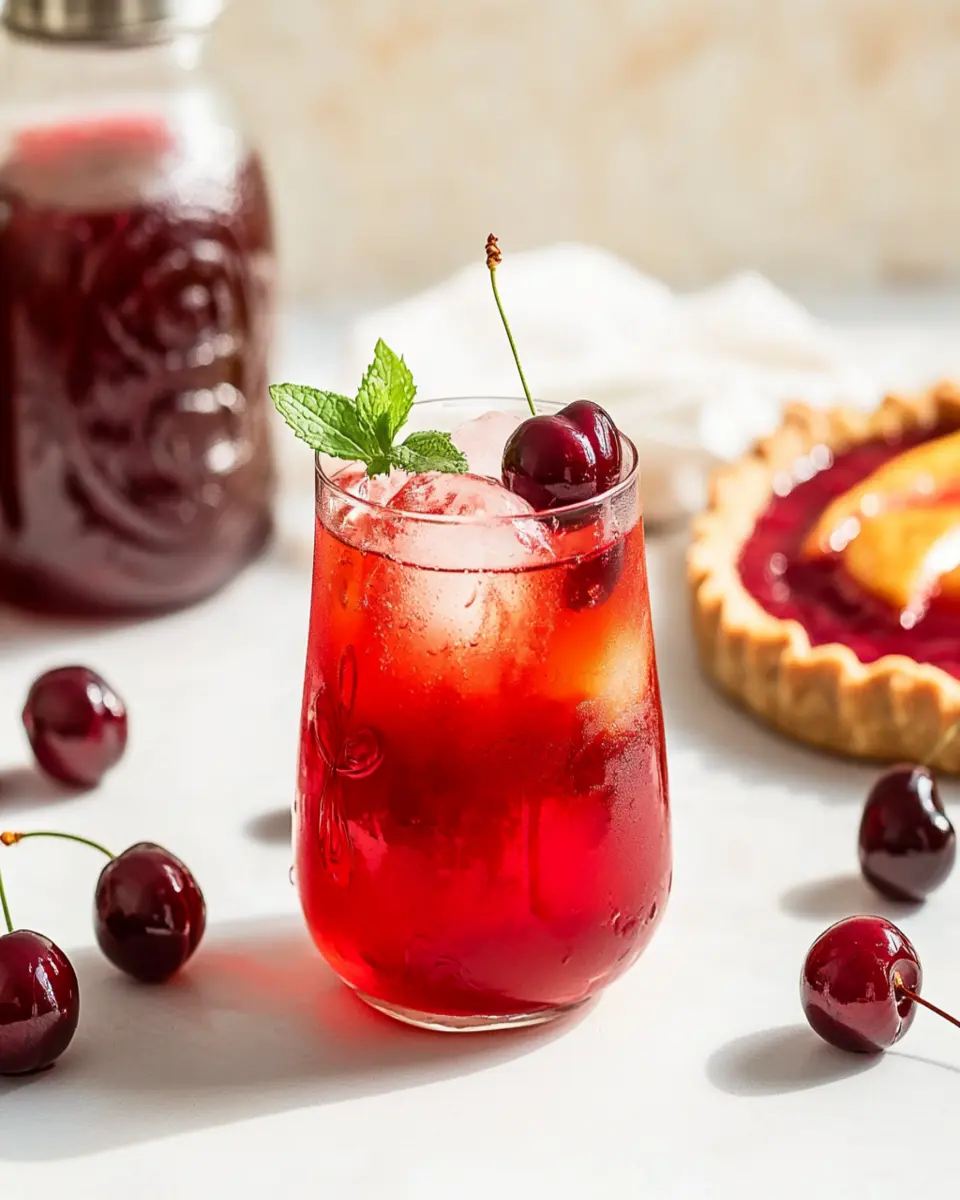 Cherry Pie Iced Tea First Image First Image