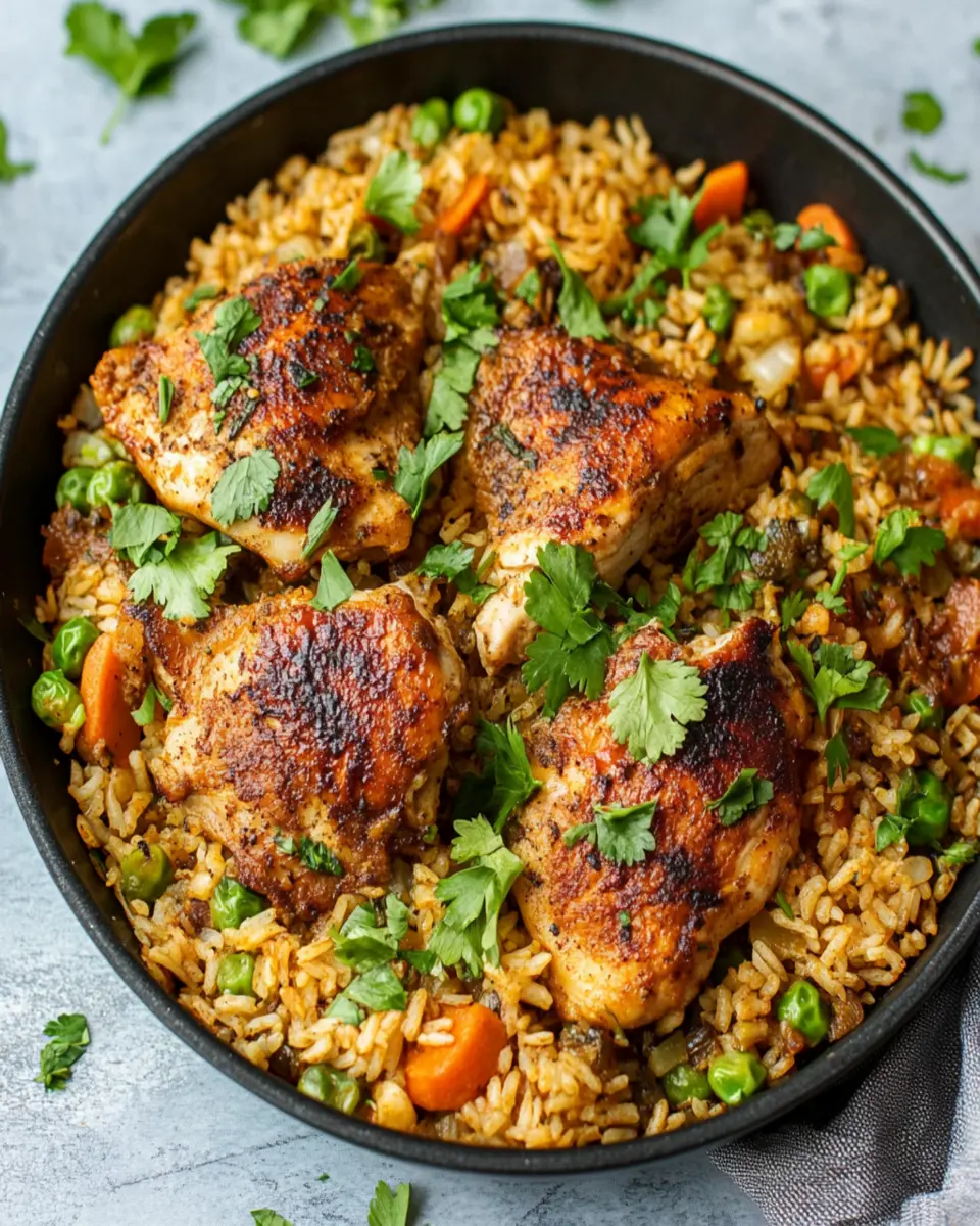 One Pot Chicken and Rice First Image First Image
