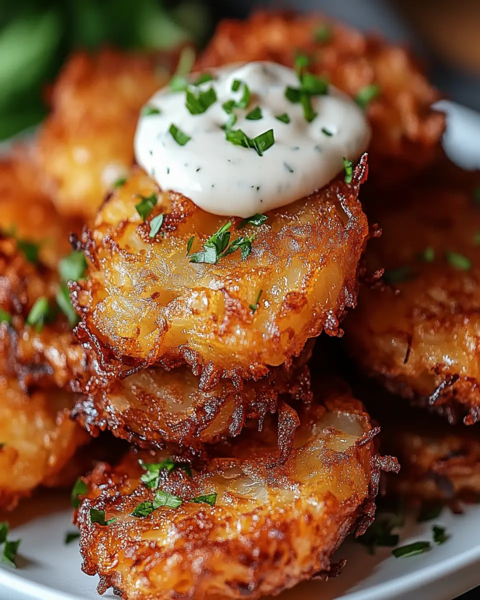 Amish Onion Fritters First Image First Image