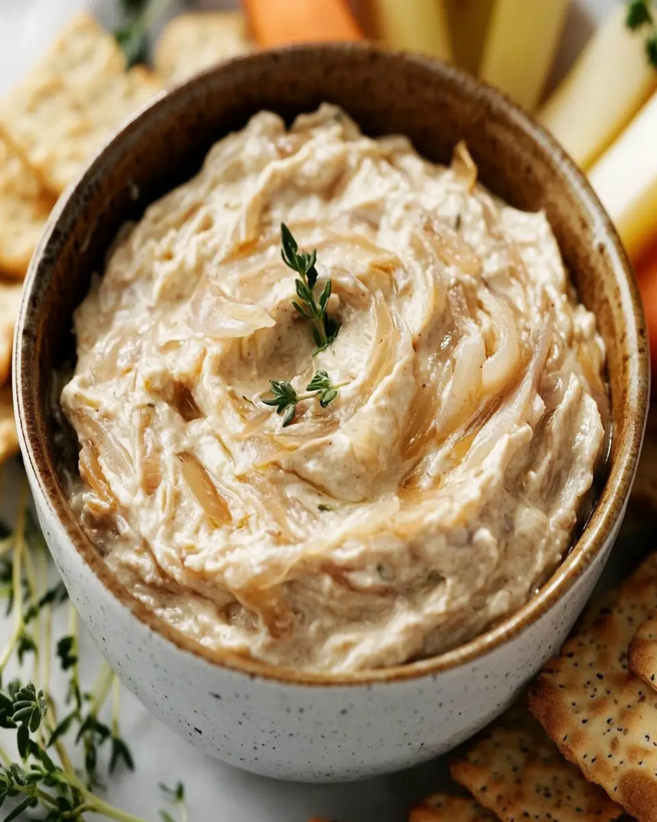 Caramelized Onion Dip First Image First Image