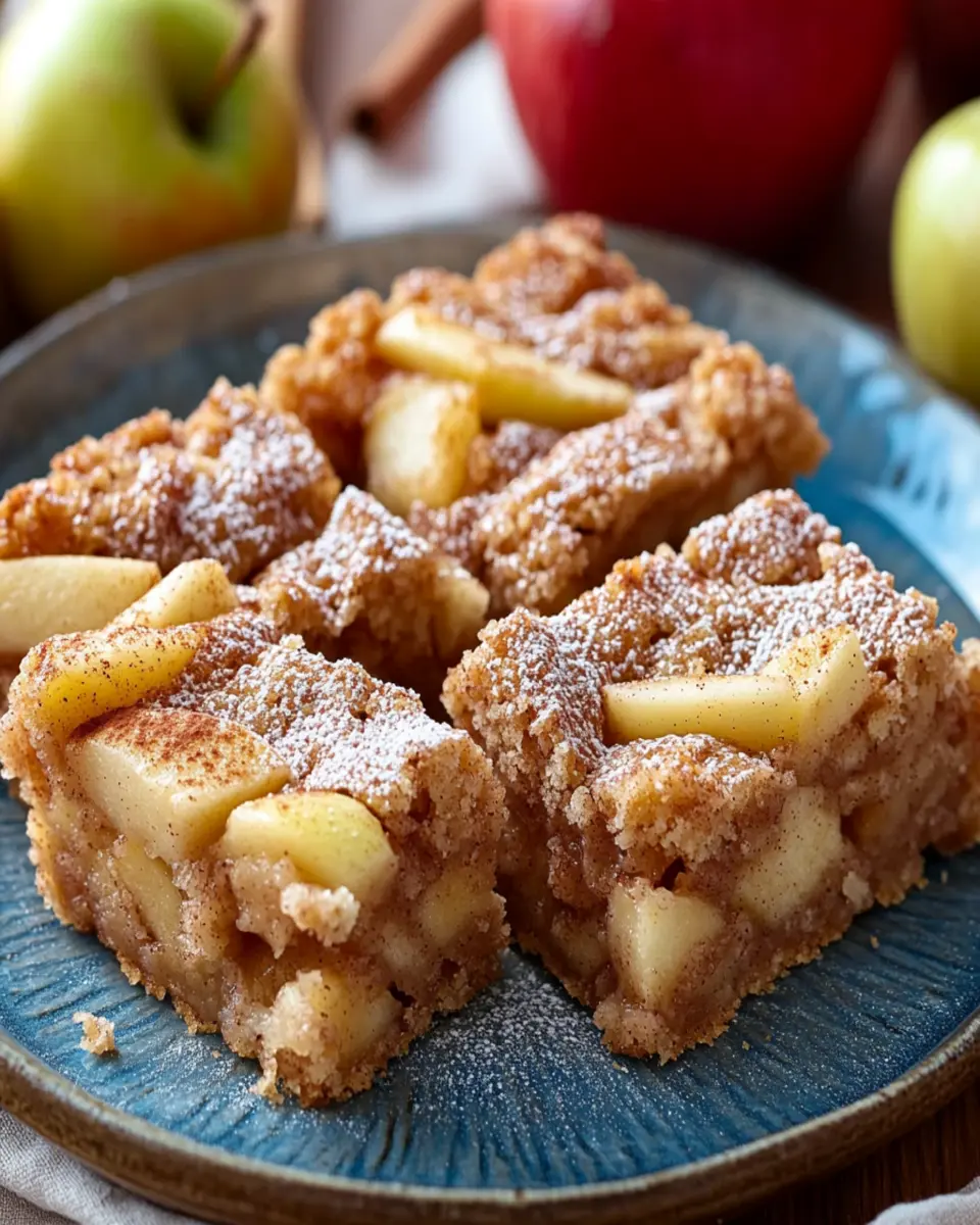Apple Cinnamon Breakfast Bars First Image First Image