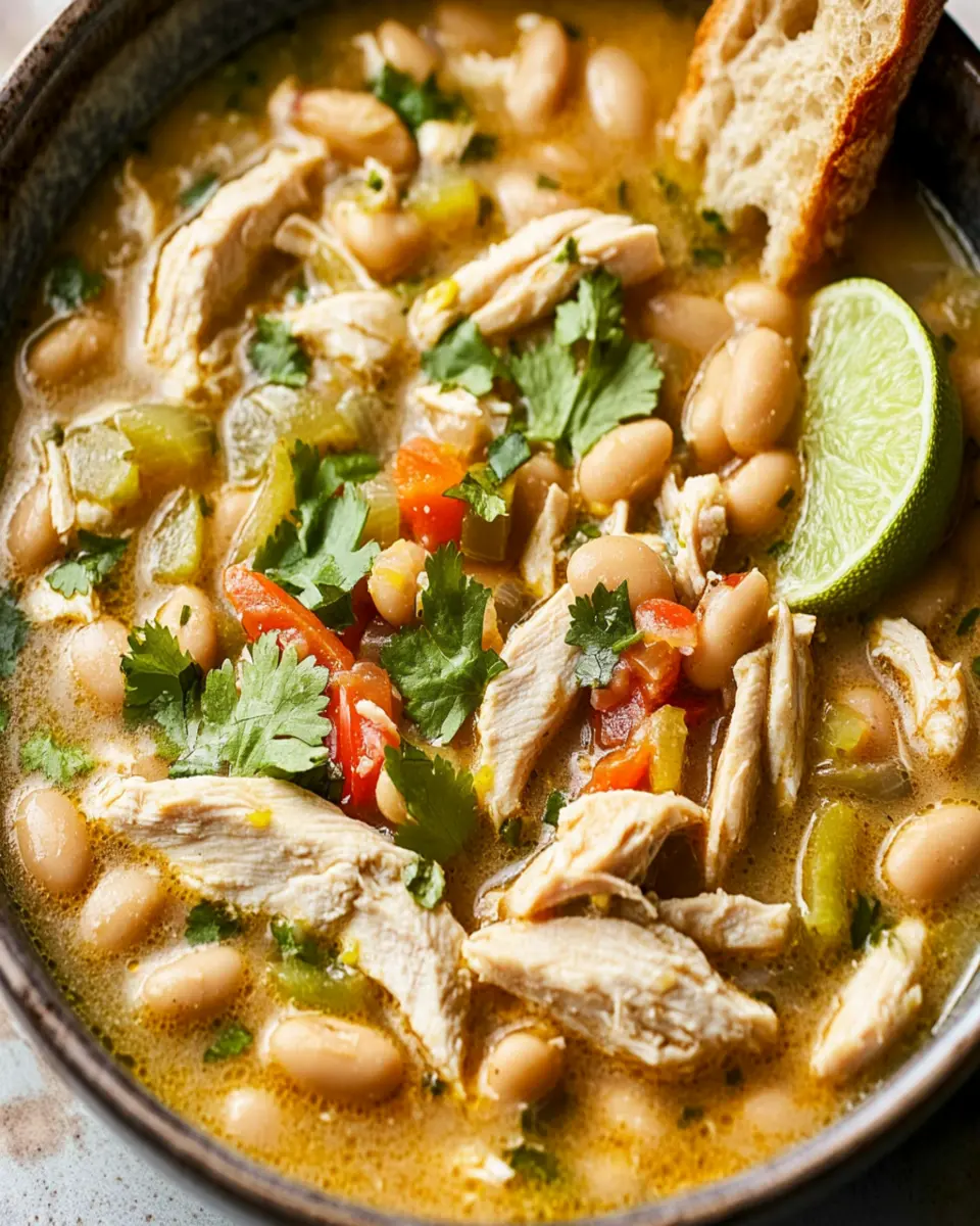 Easy White Chicken Chili First Image First Image