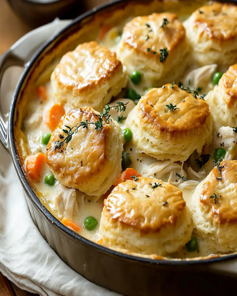 Chicken Pot Pie Biscuit Bake First Image First Image