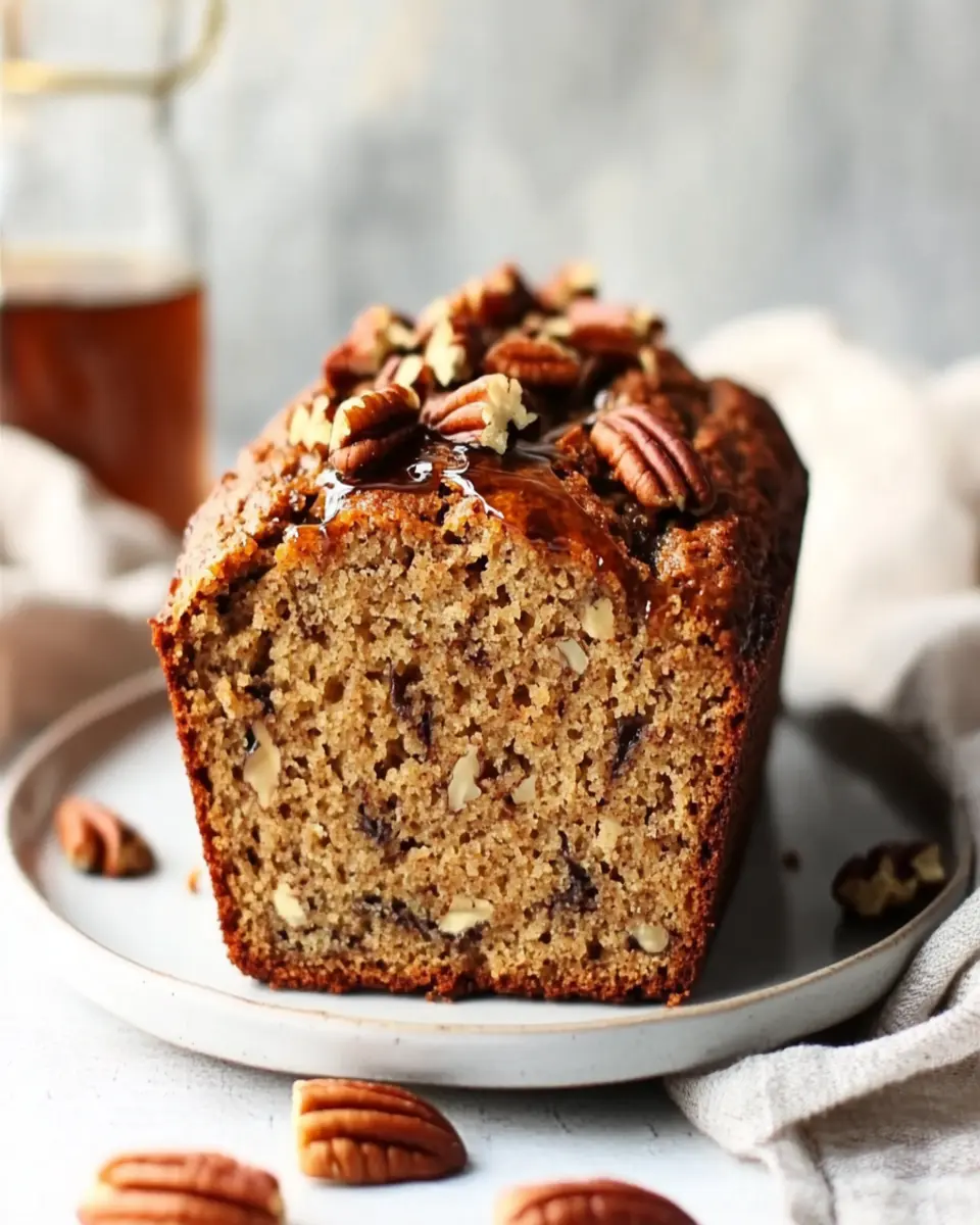 Maple Pecan Banana Bread First Image First Image