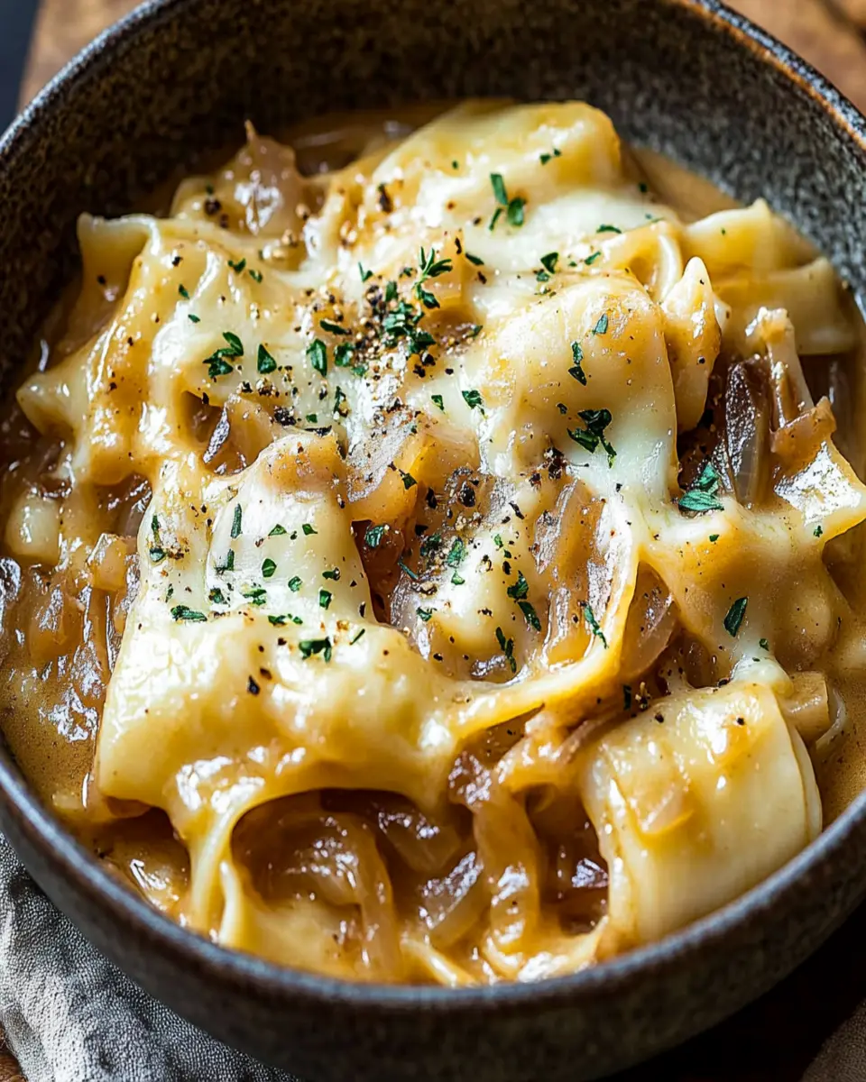 French Onion Pasta First Image First Image