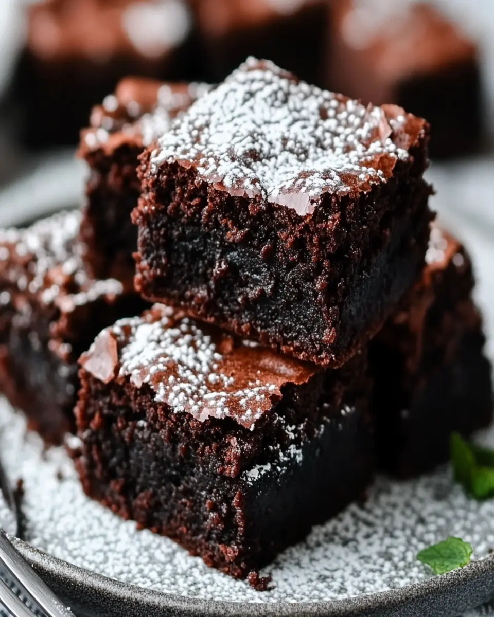Fudgy Brownies First Image First Image