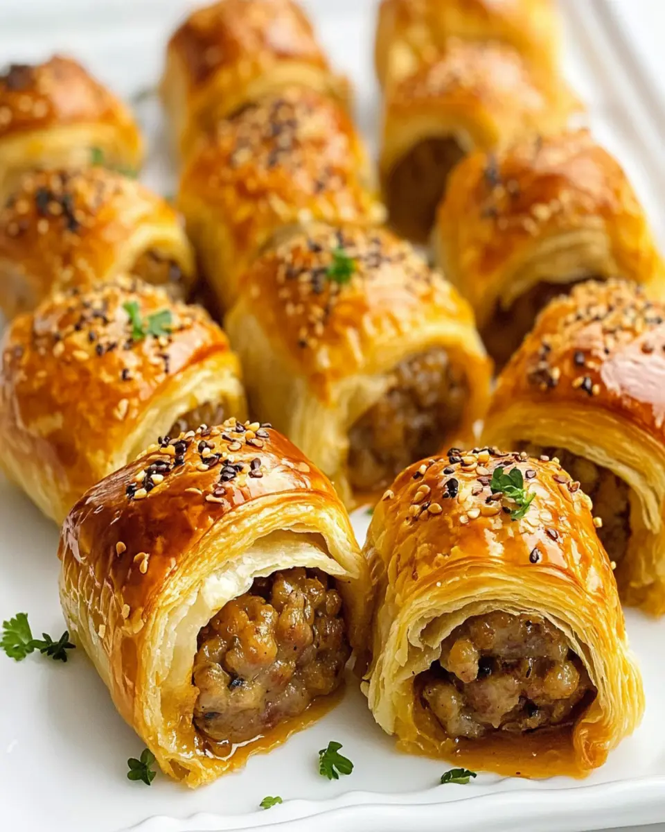 Sausage Puff Pastry Bites First Image First Image