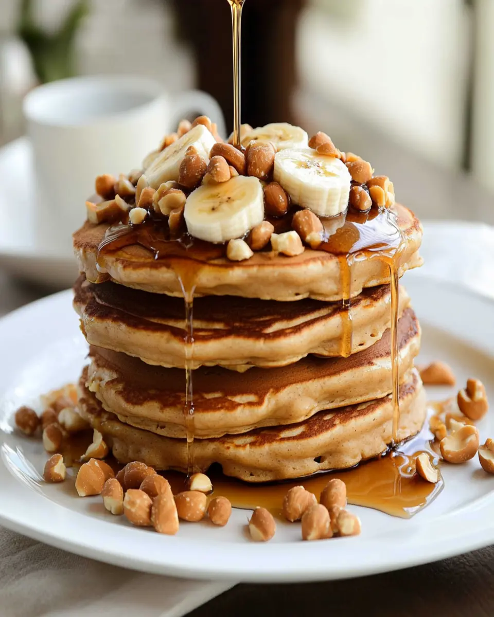 Peanut Butter Pancakes First Image First Image