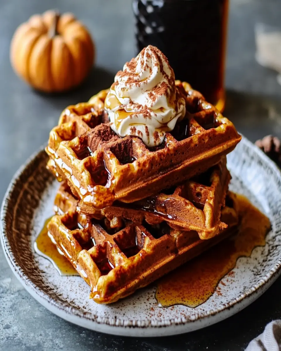 Pumpkin Waffles First Image First Image