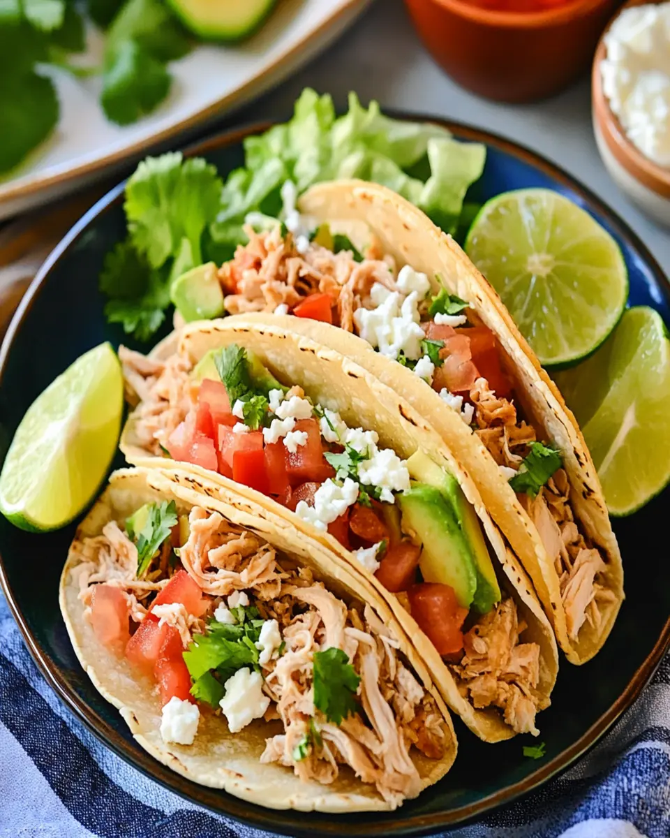Leftover Turkey Tacos First Image First Image