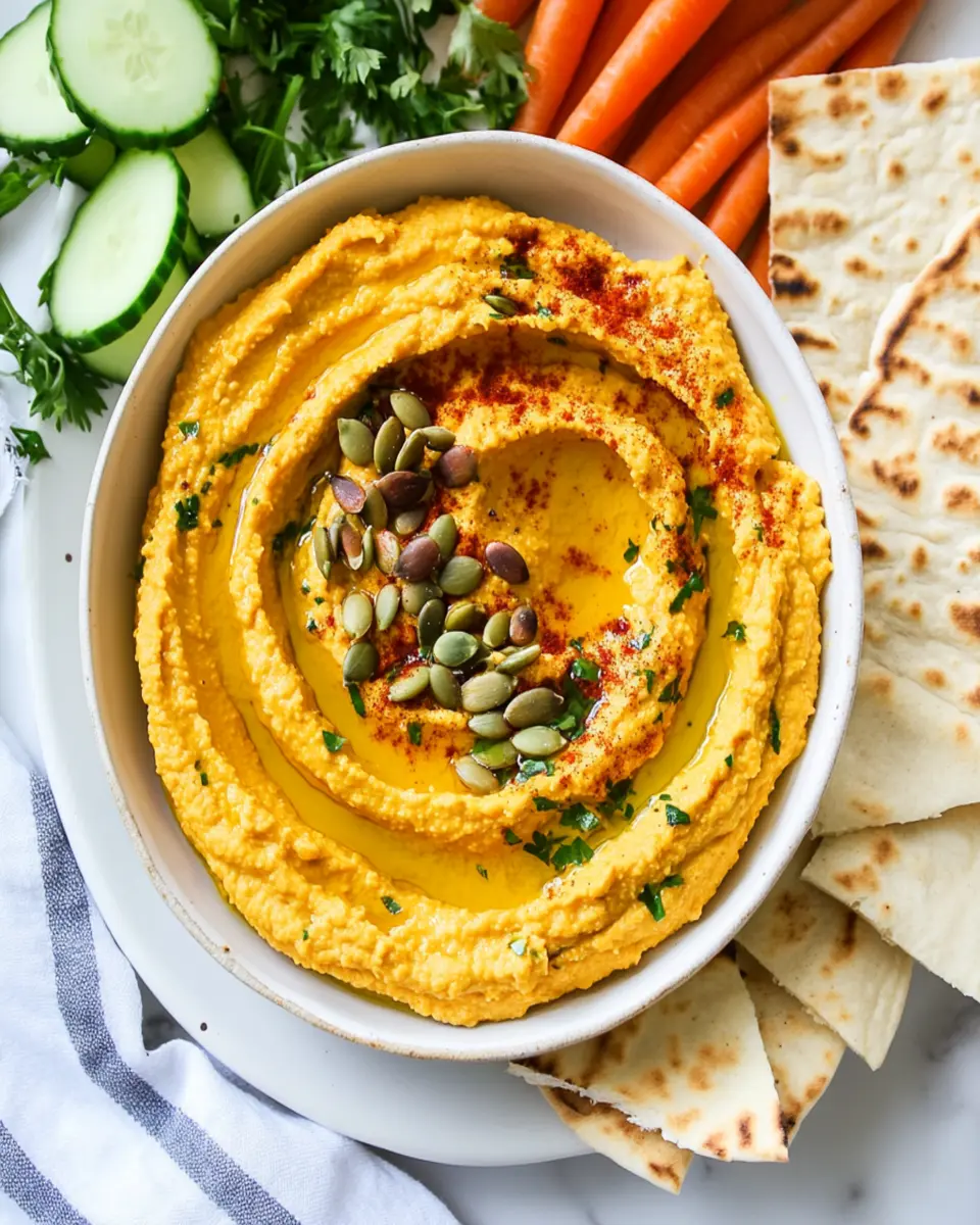 Pumpkin Hummus First Image First Image