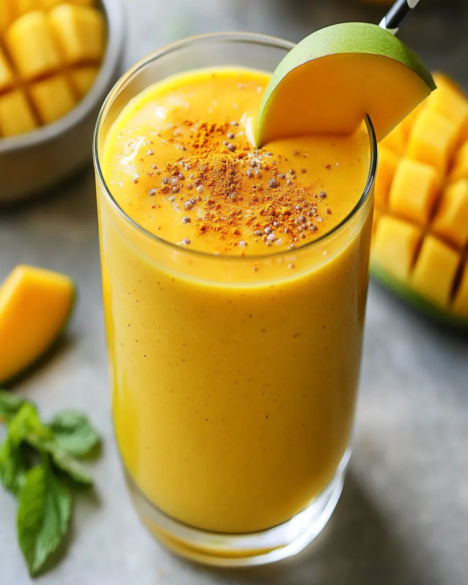 Mango Turmeric Refresher First Image First Image