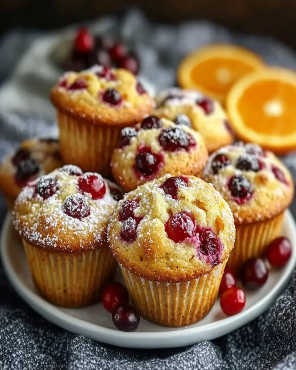 Cranberry Orange Muffins First Image First Image