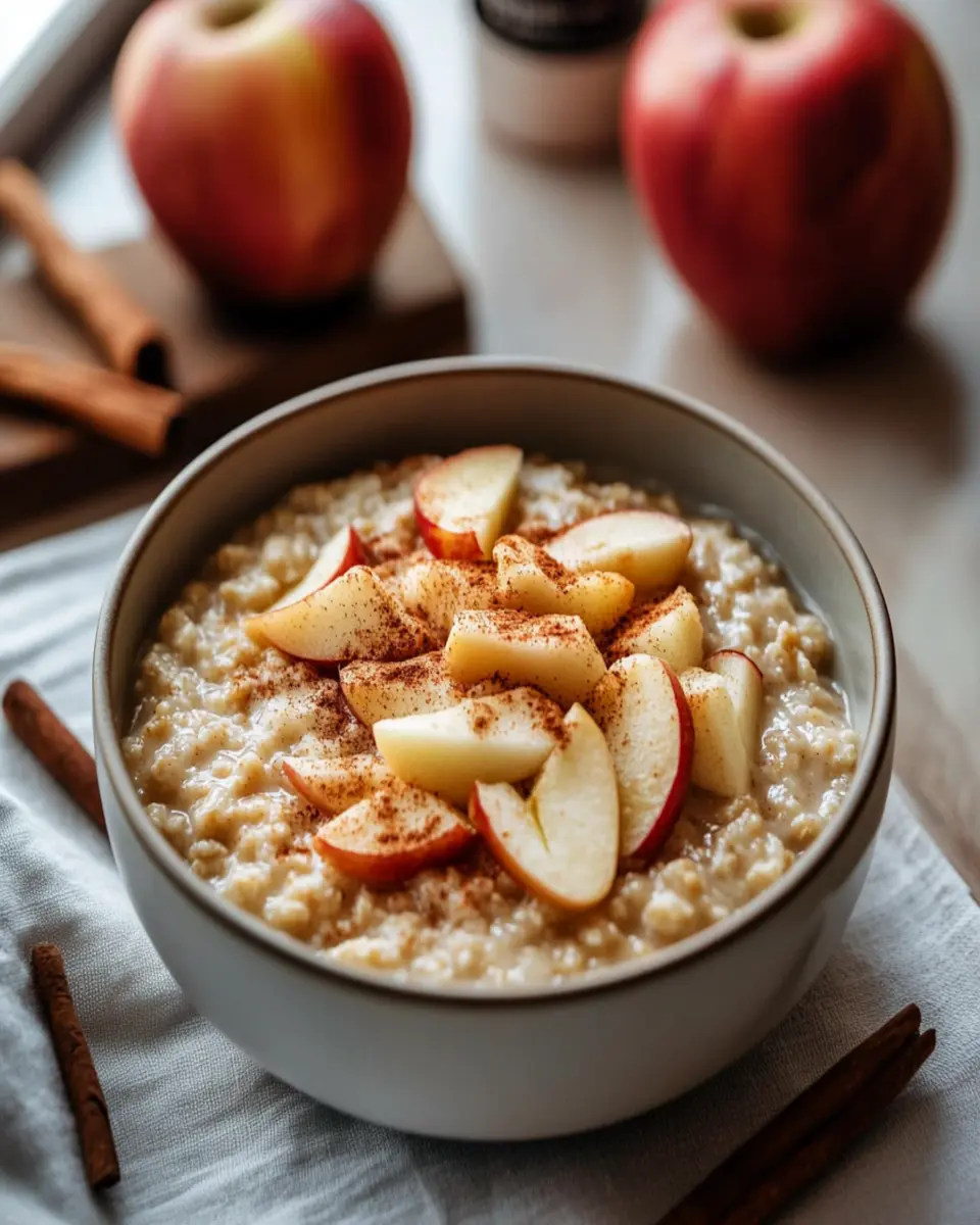 Apple Cinnamon Oatmeal First Image First Image