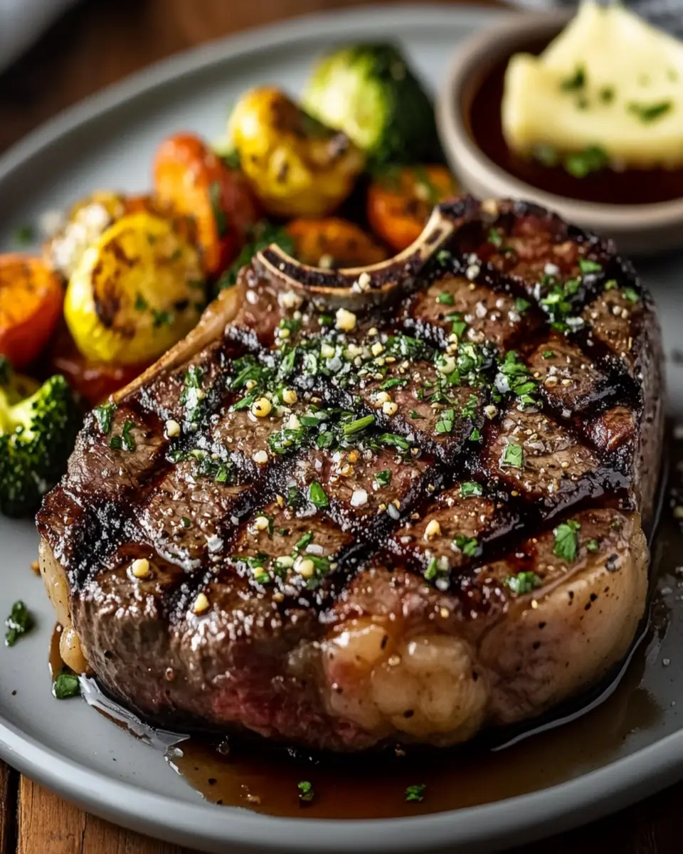 Porterhouse Steak with Garlic Butter First Image First Image