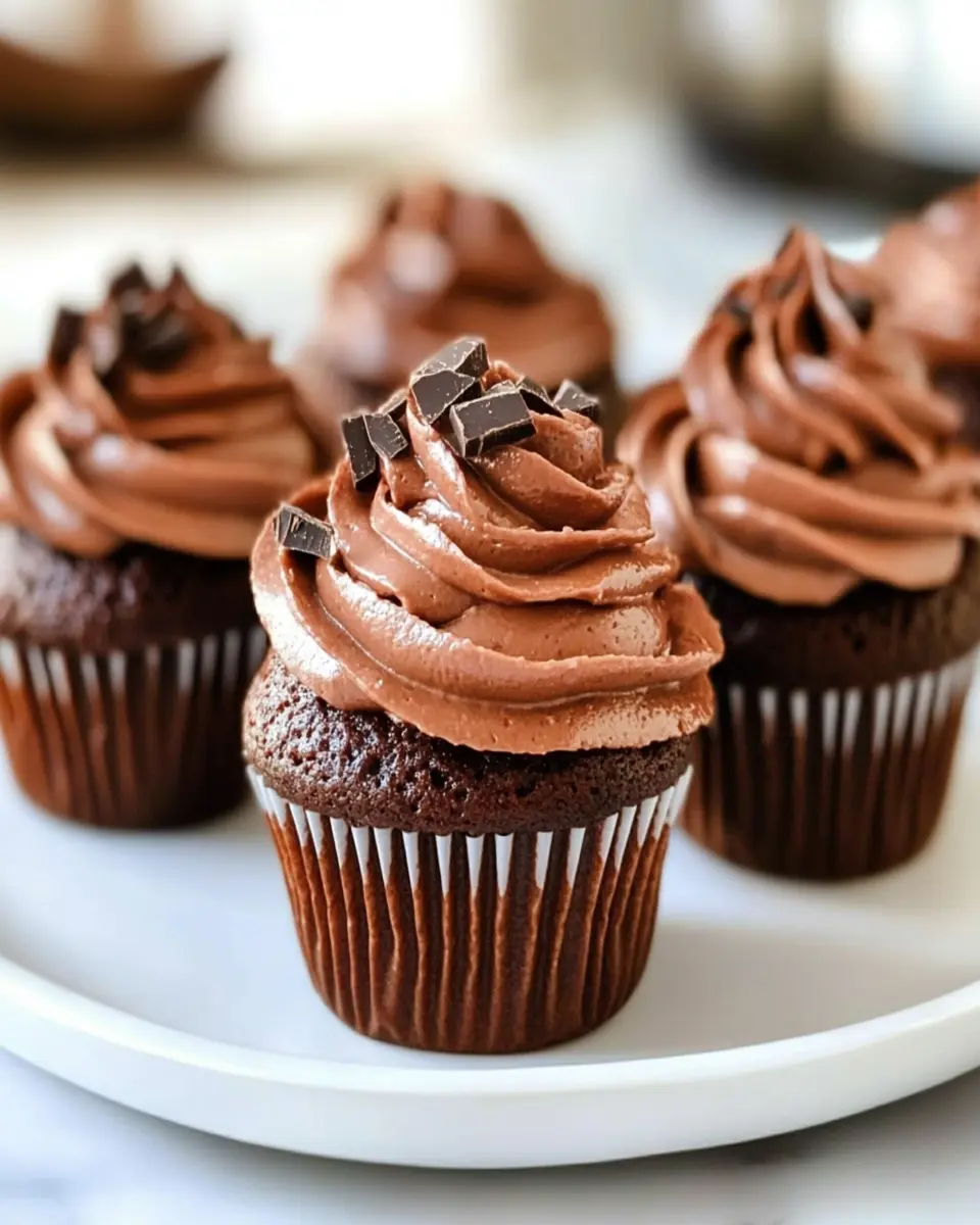 Low Calorie Chocolate Cupcakes First Image First Image