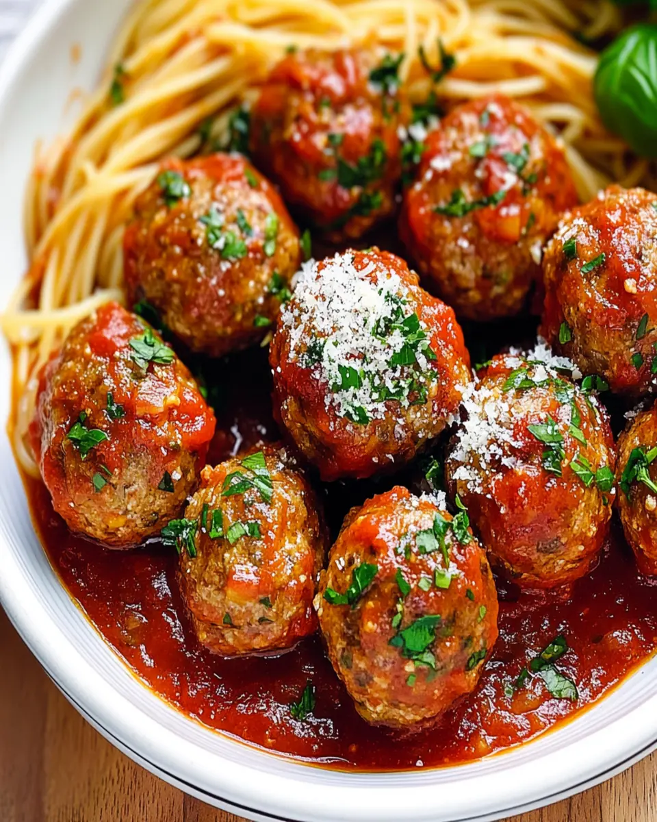 Simple Meatball Recipe First Image First Image