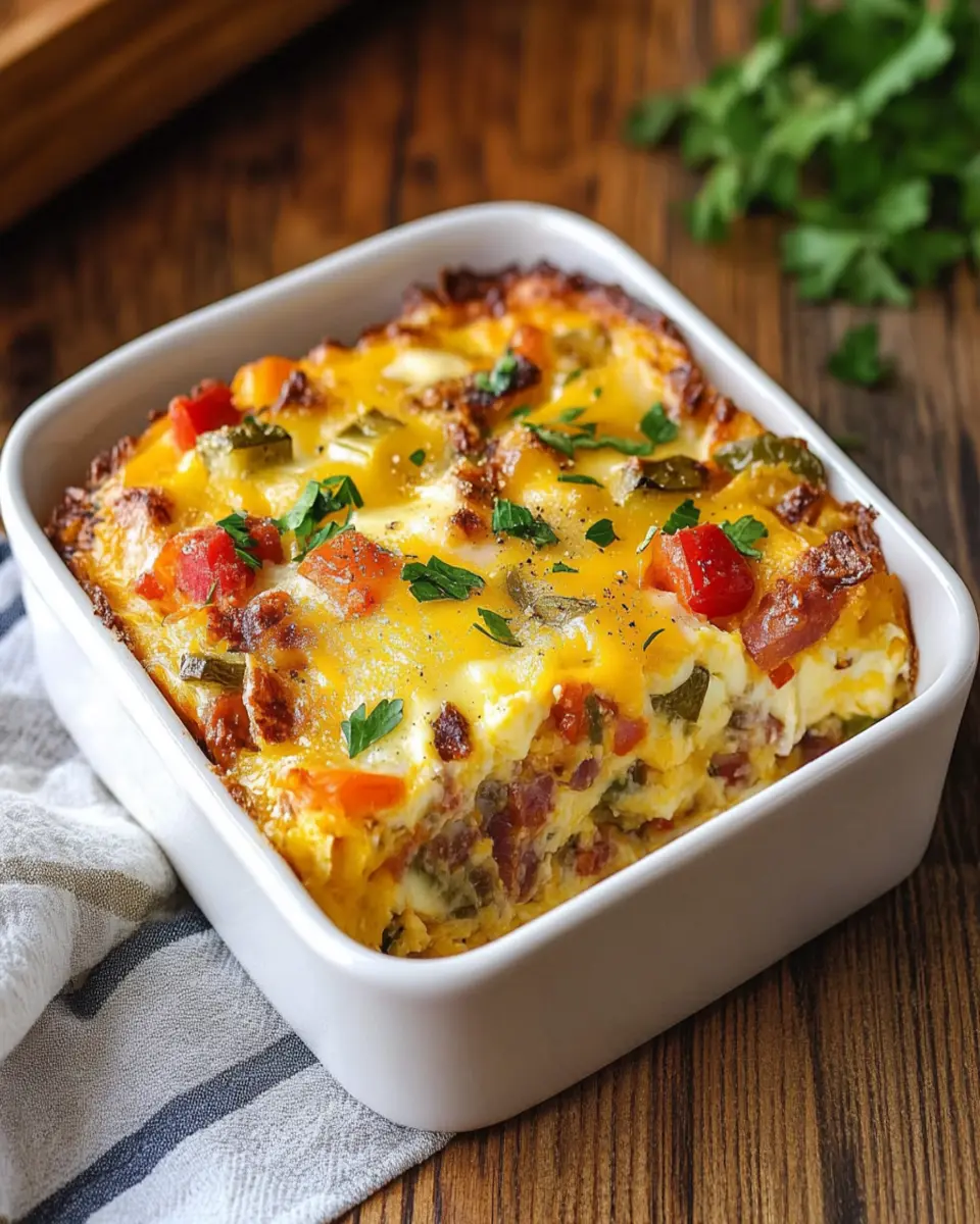 Fully Loaded Cheesy Breakfast First Image First Image