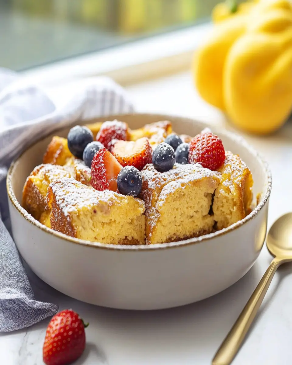 Crockpot French Toast Casserole First Image First Image