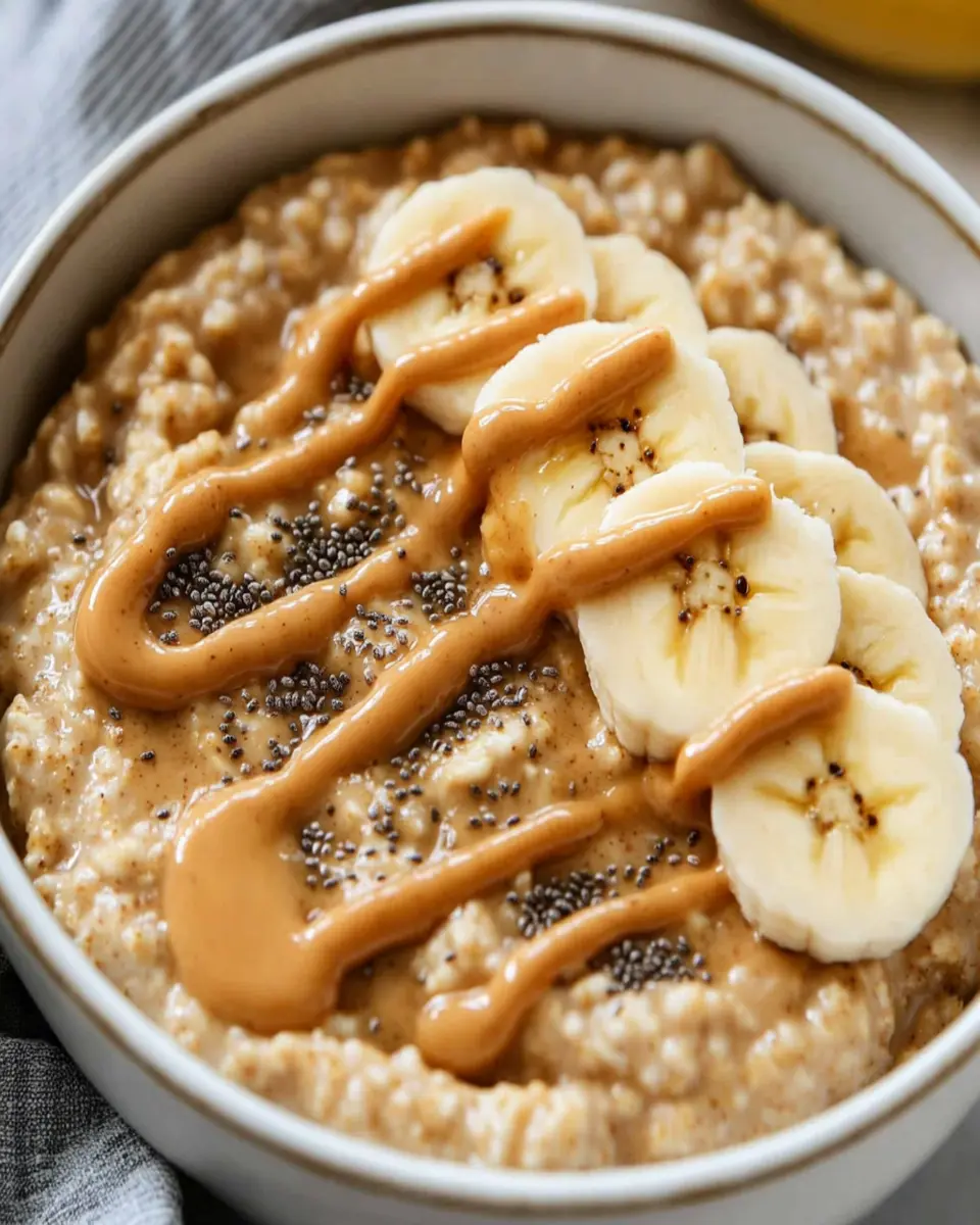Peanut Butter Banana Slim Down Oats First Image First Image