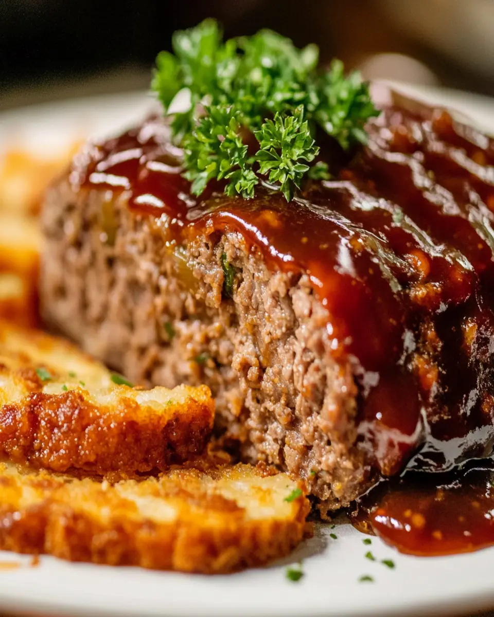 Ritz Cracker Meatloaf First Image First Image