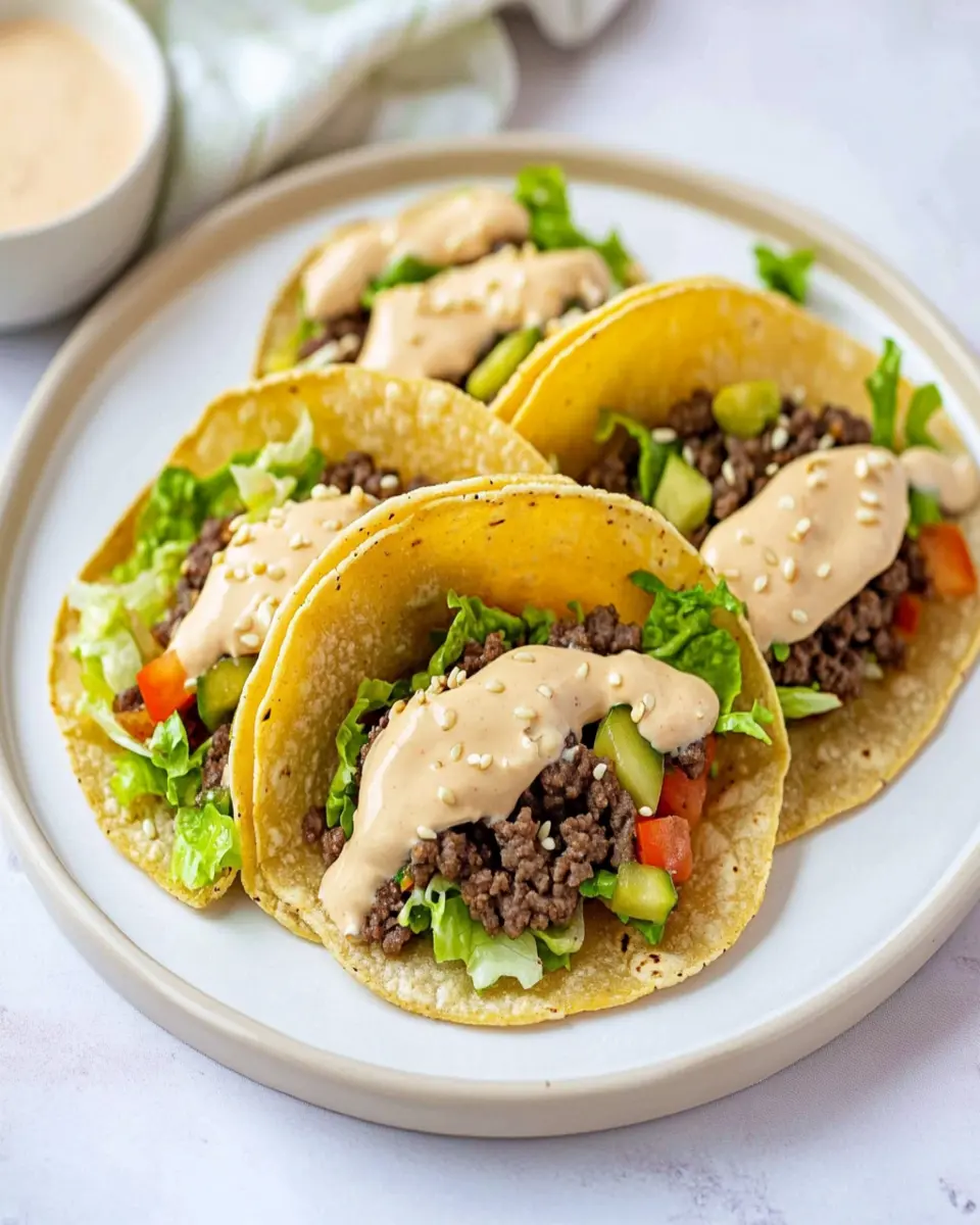Big Mac Tacos First Image First Image