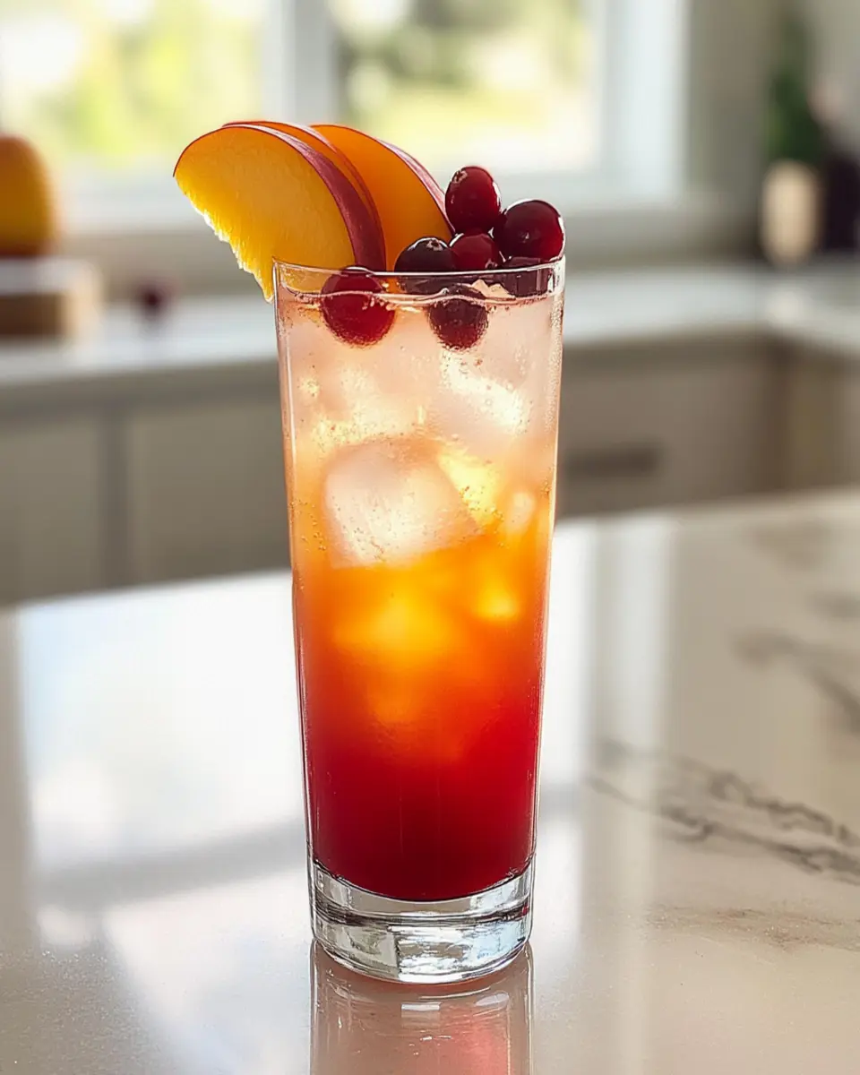 Peach and Cranberry Delight First Image First Image