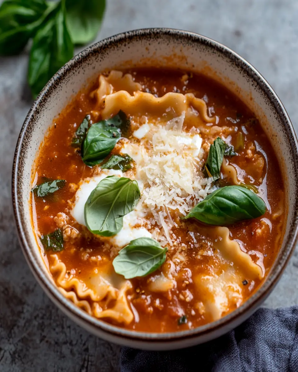 Lasagna Soup First Image First Image