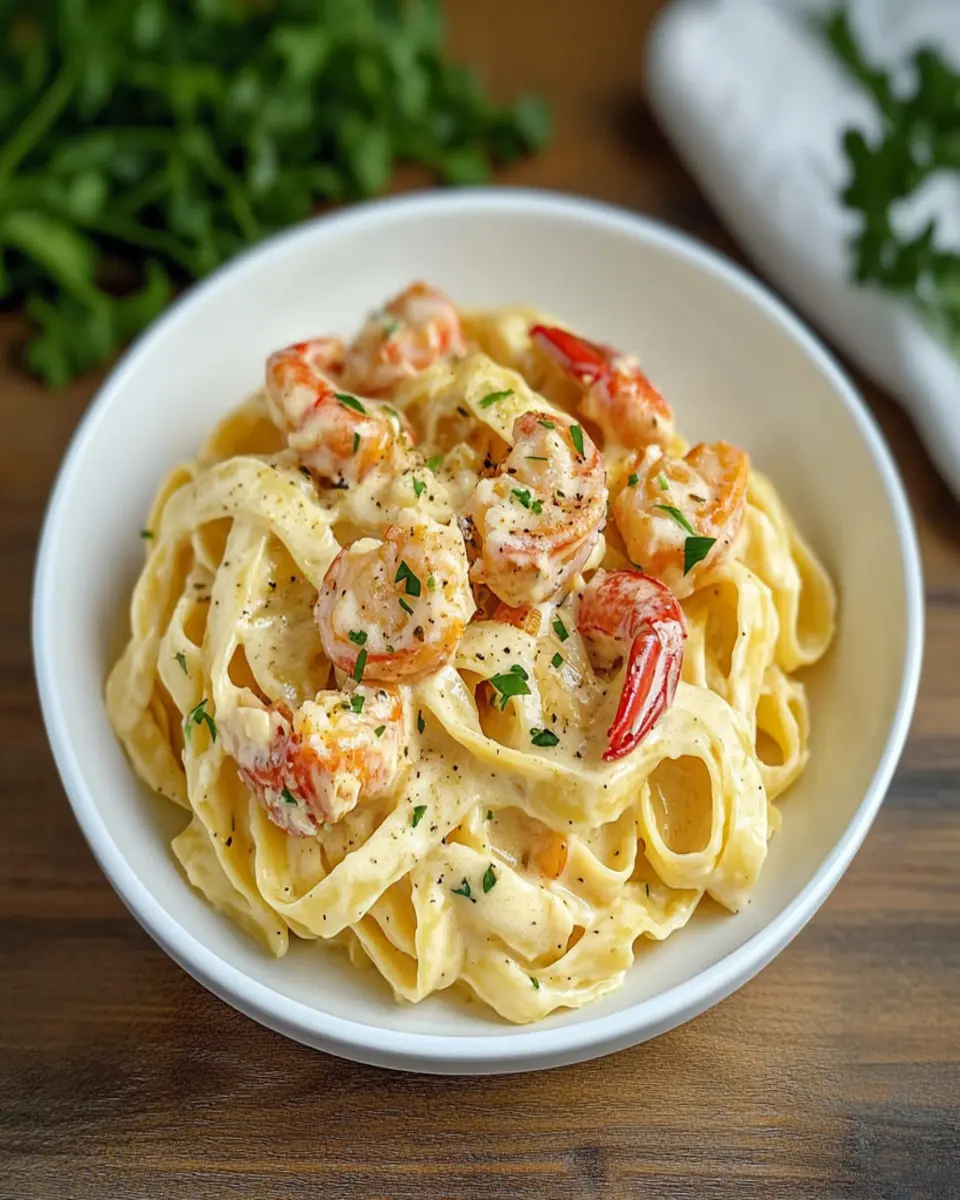 Crawfish Fettuccine First Image First Image