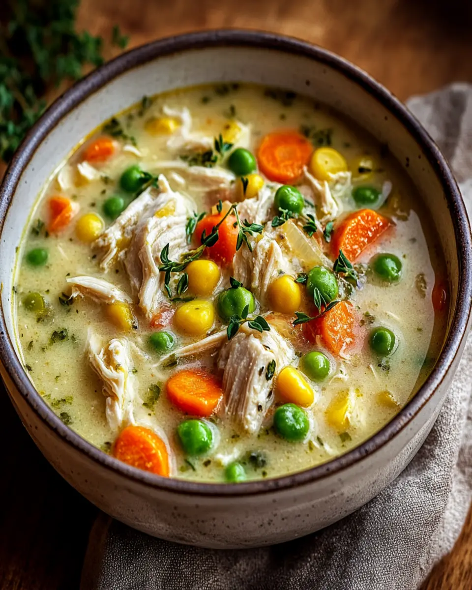Healthy Chicken Pot Pie Soup First Image First Image
