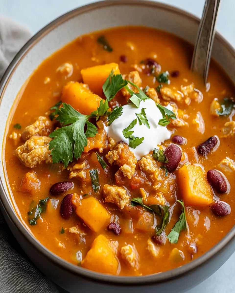 Turkey Pumpkin Chili First Image First Image